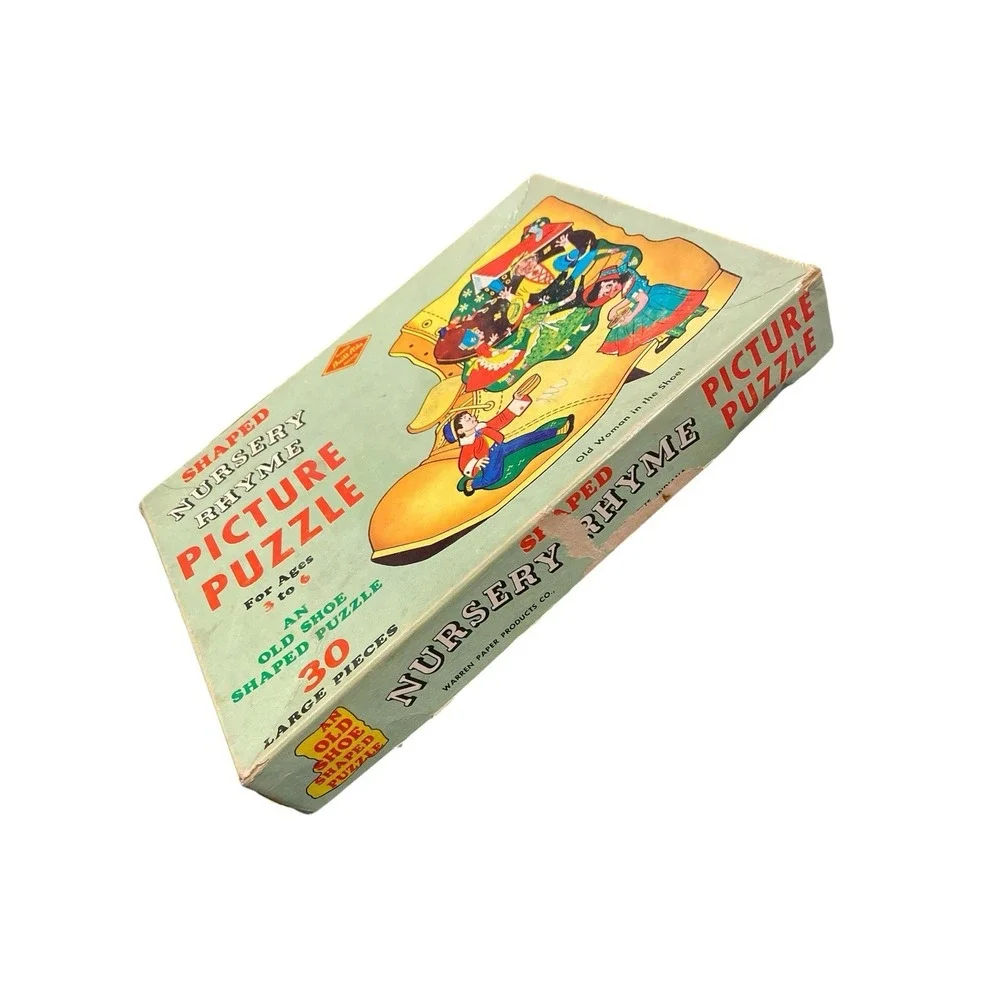 Warren Built-Rite Puzzles vintage warren